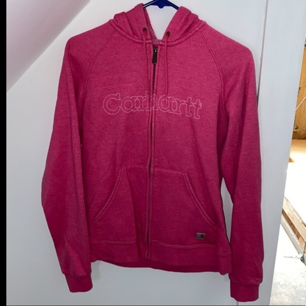 CARHARTT•Pink Zip Up•Medium•Like New